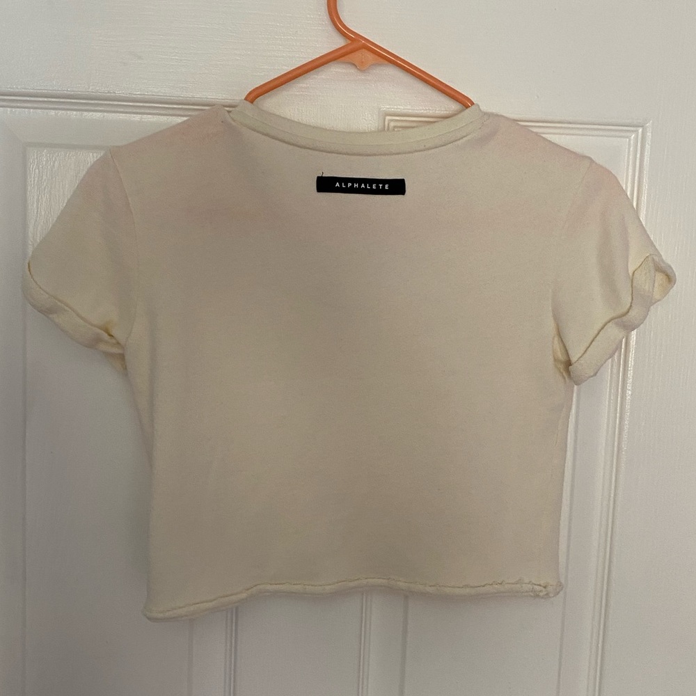 Alphalete Crop Cotton T